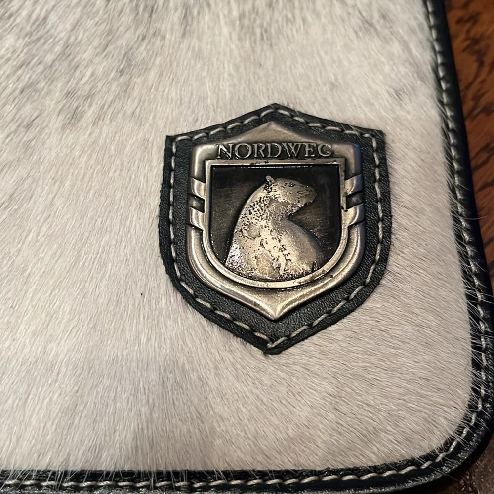 Cow leather iPad case.